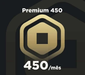 Roblox Premium 450 Robux