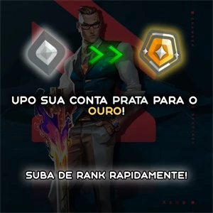 Upo sua conta do Prata ao Ouro! - Valorant