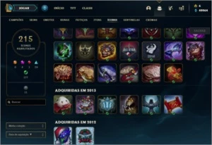 CONTA INATIVA / ATIVA - League of Legends LOL