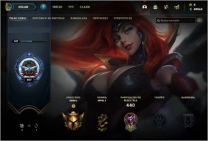CONTA INATIVA / ATIVA - League of Legends LOL