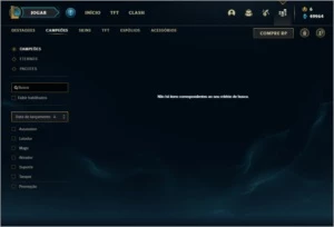 CONTA INATIVA / ATIVA - League of Legends LOL