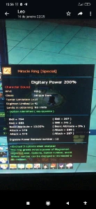 Conta Endgame com zwart D (server omegamon ) NADMO - Digimon Masters Online