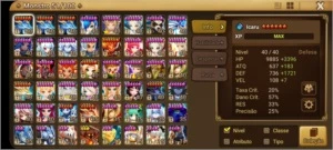 Vendo conta Summoners War