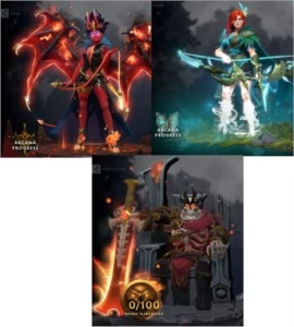 Lenda 31130MMR /10K Behavior/3 Arcana/66 Imortais/2 Personas - DOTA 2