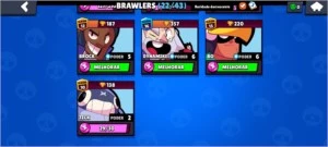 Corvo Tara Mortis Sprout Frank e Edgar - Brawl Stars