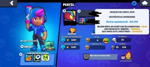 Conta Brawl Stars 2018
