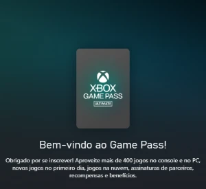 Xbox Game Pass Ultimate — Xbox Game Pass Ultimate de 1 mês