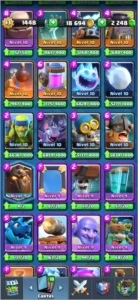 CONTA CLASH NÍVEL MAXIMO SEM SUPERCELL CADASTRADO - Clash Royale