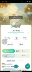 Conta Pokemon Go nível 41 - Pokémon