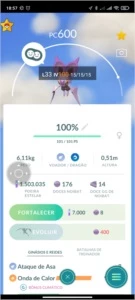 Conta Pokemon Go nível 41 - Pokémon