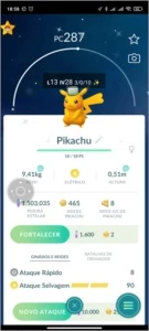 Conta Pokemon Go nível 41 - Pokémon