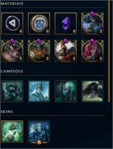 Conta LOL - Platina 1 - League of Legends