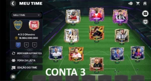 Conta 3 Fifa Mobile - login Ea - GER116 + Gervinho 117