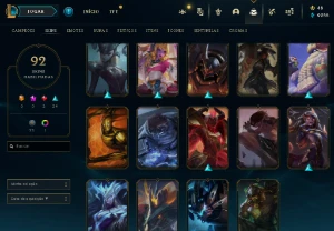 Conta lvl 170 - League of Legends LOL