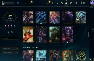 Conta lvl 170 - League of Legends LOL