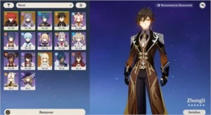 Zhongli- Diluc-  Keqing + Armas 5*/ 22k Primogens - Genshin Impact