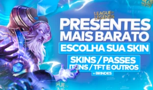 ENVIO DE PRESENTES NO LOL/TFT - SKINS/PASSES/CHIBI/ARENAS +  - League of Legends