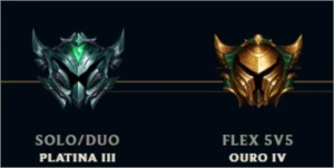 Vendo conta do LoL Platina 3 com 98 campeões e 158 skins - League of Legends