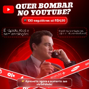 YouTube - Seguidores e Curtidas Por Apenas R$4,99