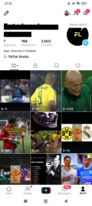 Conta tiktok - Redes Sociais