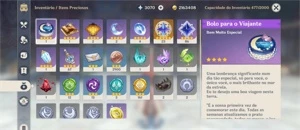 VENDENDO CONTA DE GENSHIN IMPACT AR 56 SERVER AMÉRICA