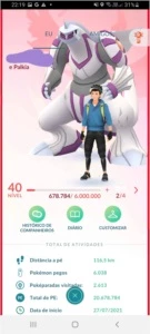 Conta Pokémon go level 40 - Pokemon GO