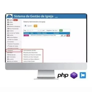 Gestão Script Para Administração De Igrejas Em Php - Outros