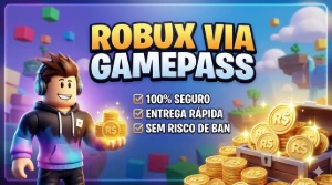 1500 ROBUX via Gamepass | Nós Pagamos a Taxa - Roblox