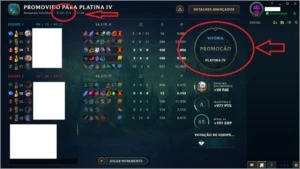 Conta lol Platina 4 com 20V e 4D, MMR Altíssimo! - League of Legends