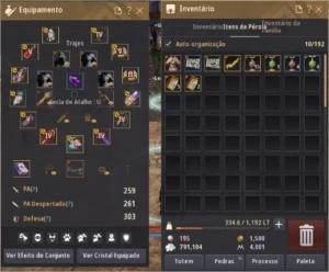MAGO 261 KUTUM, POT INFINITA DE HP, MANA E MAPA. - Black Desert