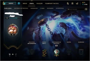 Conta com passe - League of Legends LOL