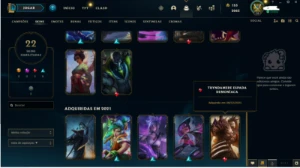 Conta De Lol Sem Elo ,Muitas Skins Raras - League of Legends