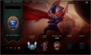 Diamante V LV.86 / Morgana Vitoriosa / 95 Campeões 49 Skins - League of Legends LOL