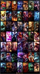 Diamante V LV.86 / Morgana Vitoriosa / 95 Campeões 49 Skins - League of Legends LOL