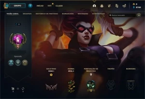 CONTA FERRO PRA VENDER LOGO - League of Legends LOL