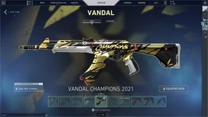 Conta Valorant Imortal I, full champs, Com Vandal Champions