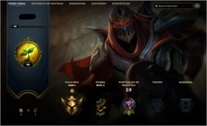 Conta G1 35 campeões no precinho. - League of Legends LOL