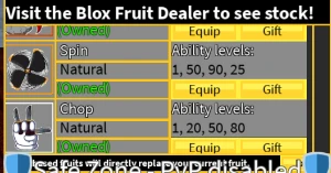 Conta de blox fruits por R$650 - Roblox