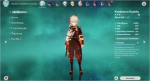 CONTA KAZUHA + BAAL + MONA / AR35 - Genshin Impact
