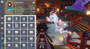 AR 50 Hutao C1 + Homa; Yelan + Simulacra; Keqing + 2 arma T5 - Genshin Impact
