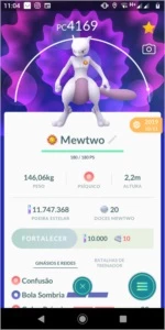 Conta level 46 quase 47 - Pokémon