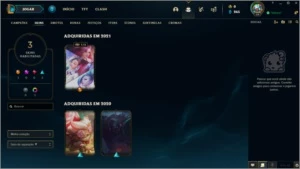 Conta D4 - 71% W/R MMR D1+ - League of Legends LOL