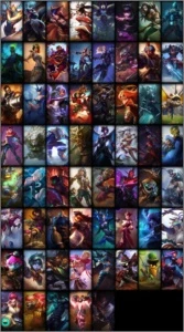 Conta League Of Legends Platina 2 + 61 Skins Todo Champs Lol