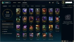 Conta UNRANKED LVL 27 + 27 Champs + 2 Skins - League of Legends LOL