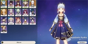 Eula+Ayaka + anemoculos - Genshin Impact