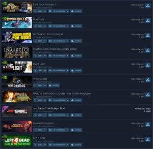 Mais de 250+ jogos Steam / Jogue quando e quanto quiser!
