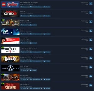 Mais de 250+ jogos Steam / Jogue quando e quanto quiser!