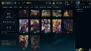 Conta Lol 81 Skins Lvl 367 - League of Legends