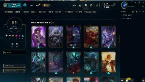 Conta Lol 81 Skins Lvl 367 - League of Legends