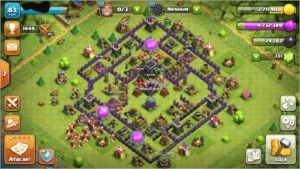 Conta Clash of Clash cv9 - Clash of Clans